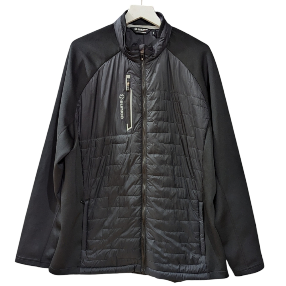 Sunice Black Puffer Jacket